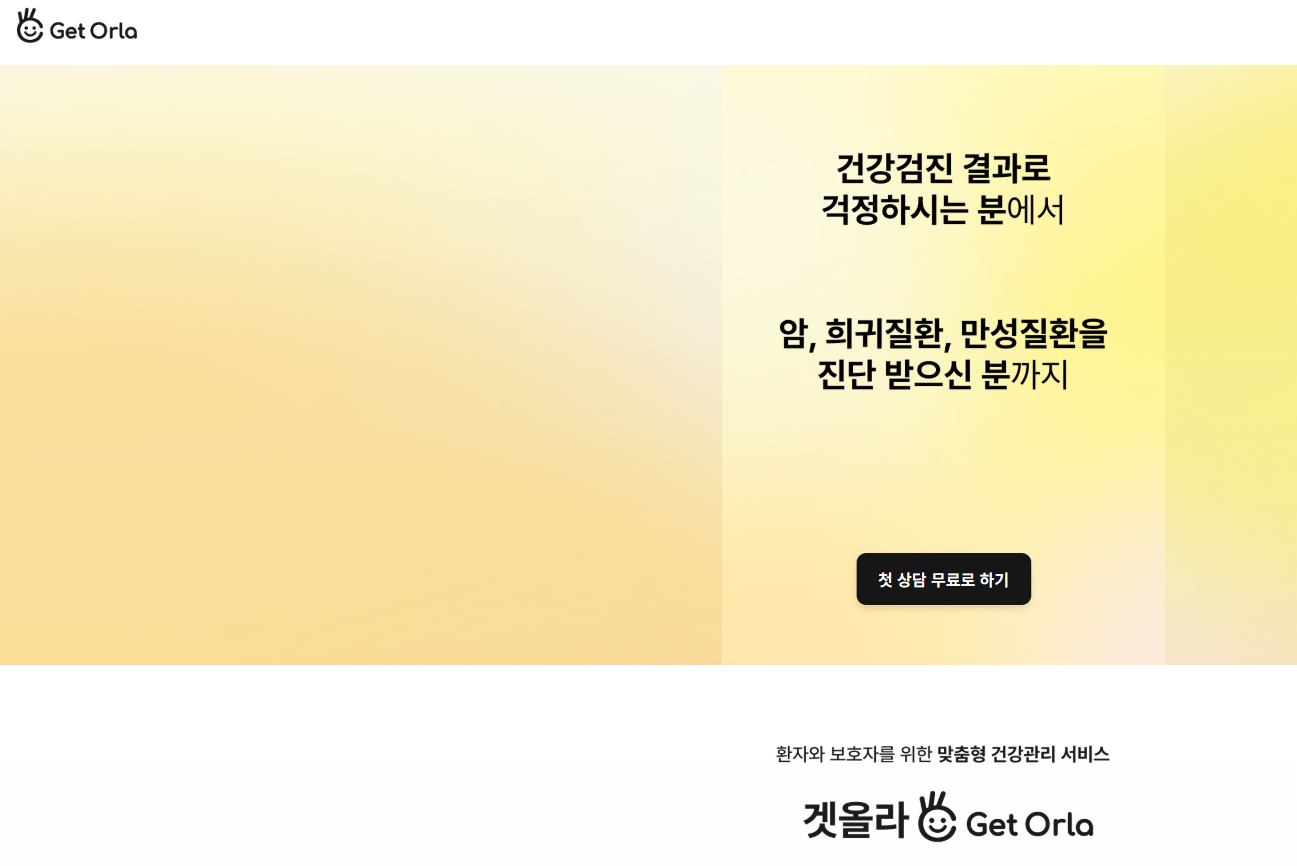 건강검진 맞춤형 건강관리 서비스