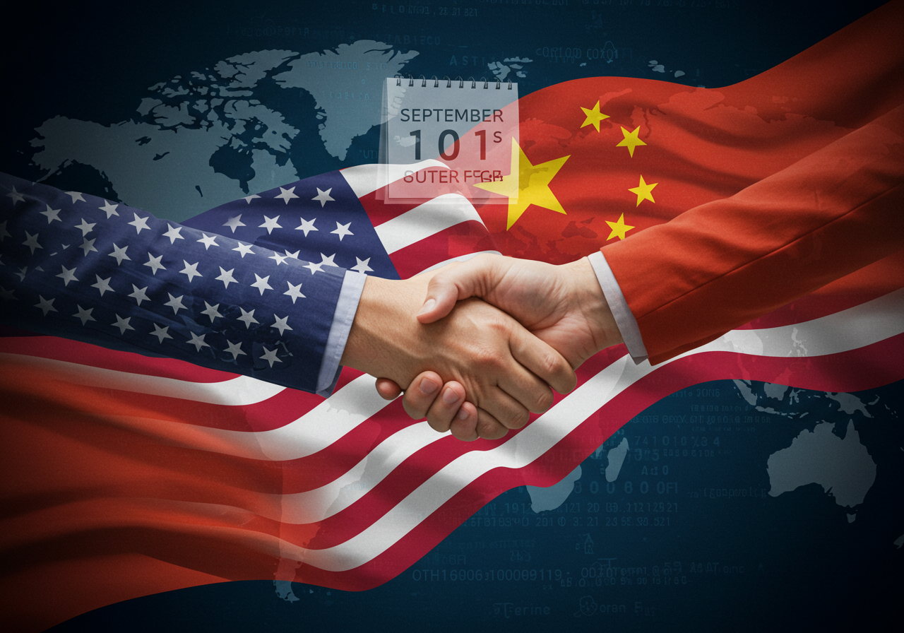 미국과 중국의 무역 협정 체결