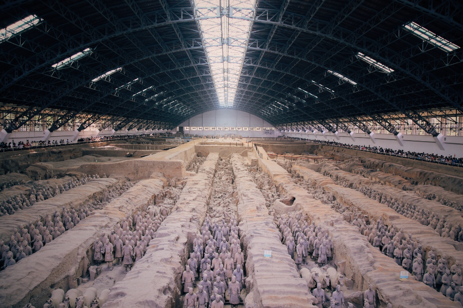 진시황릉(秦始皇陵, Mausoleum of the First Qin Emperor)