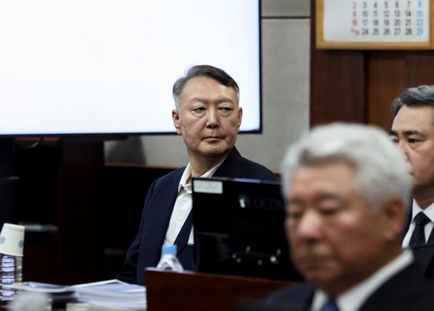 85일 만에 법정 출석한 윤석열 전 대통령