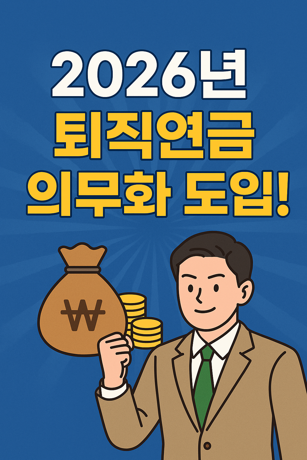 2026년 퇴직연금 의무화 도입!