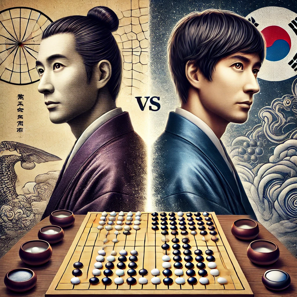 한국과 일본바둑 관련사진