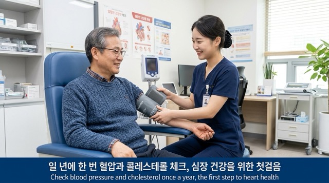 관상동맥질환 예방 혈압측정 정기검진"