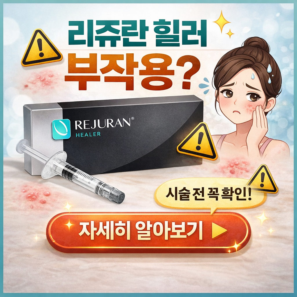 리쥬란 힐러 부작용 걱정된다면? 알아보기