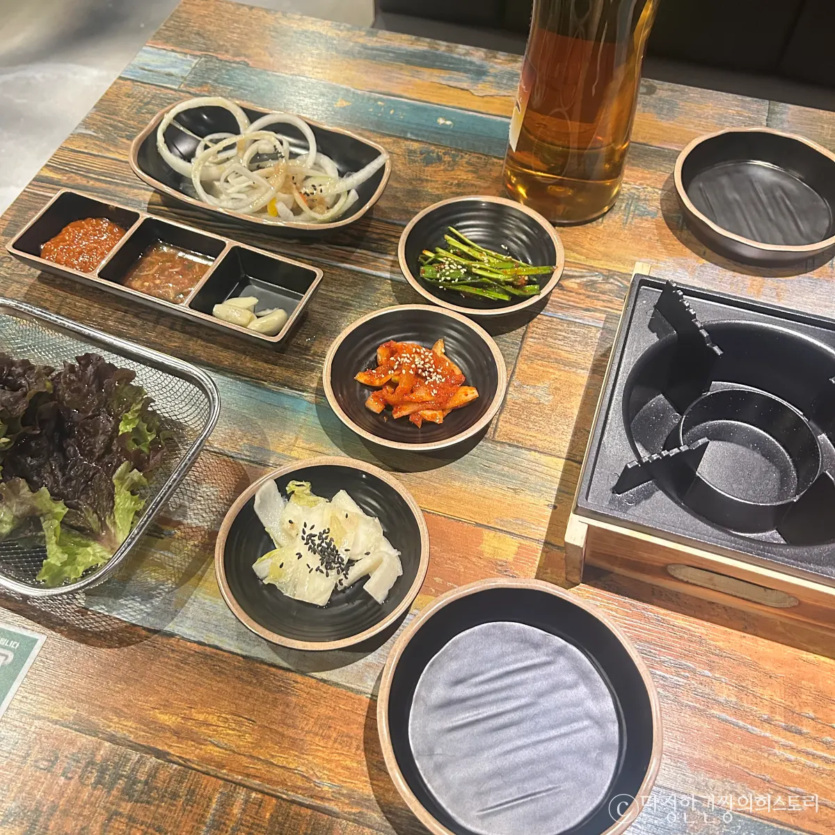 방배-내방-족발신선생-맛집-헛개수-기본-반찬