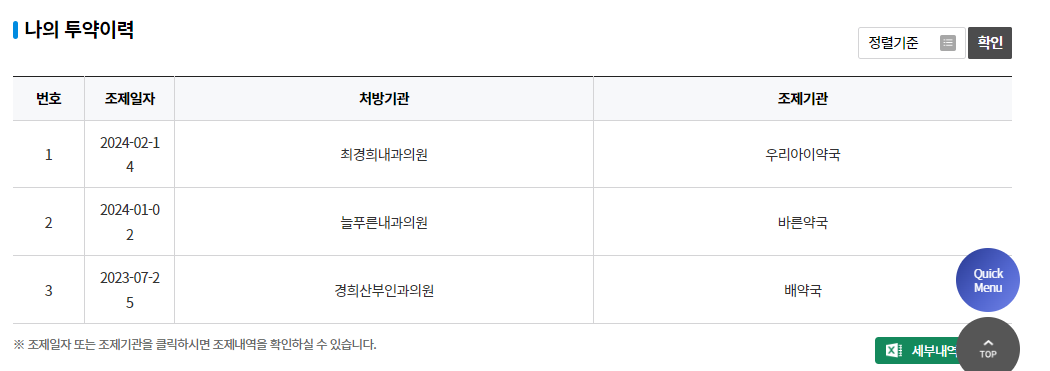 2024 내가 먹는 약 성분 조회하는 방법 (약물 알레르기 관리하기)