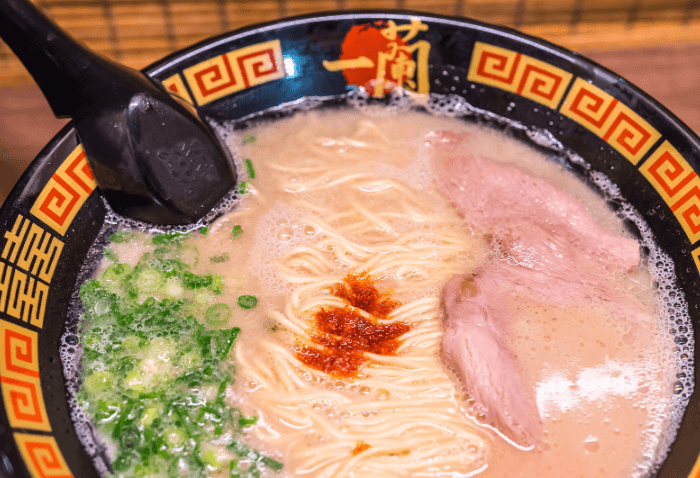 이치란 라멘 사진