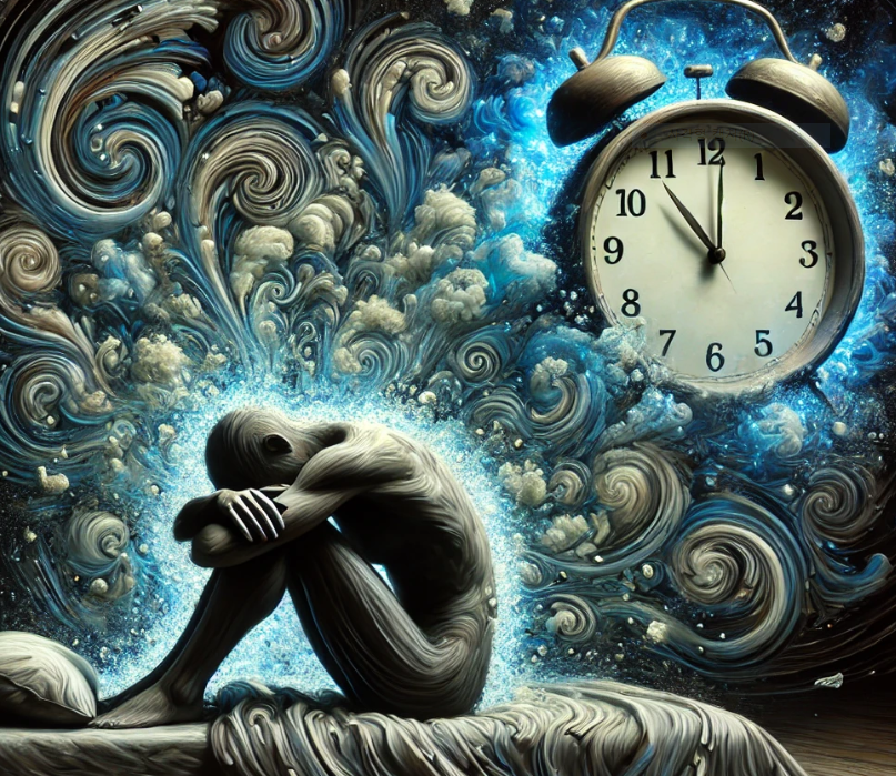 갱년기 불면증 사진