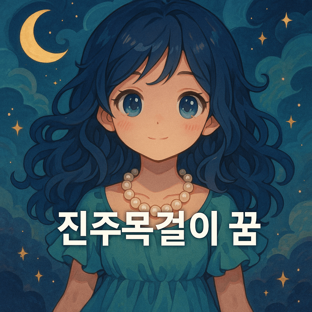 진주목걸이 꿈