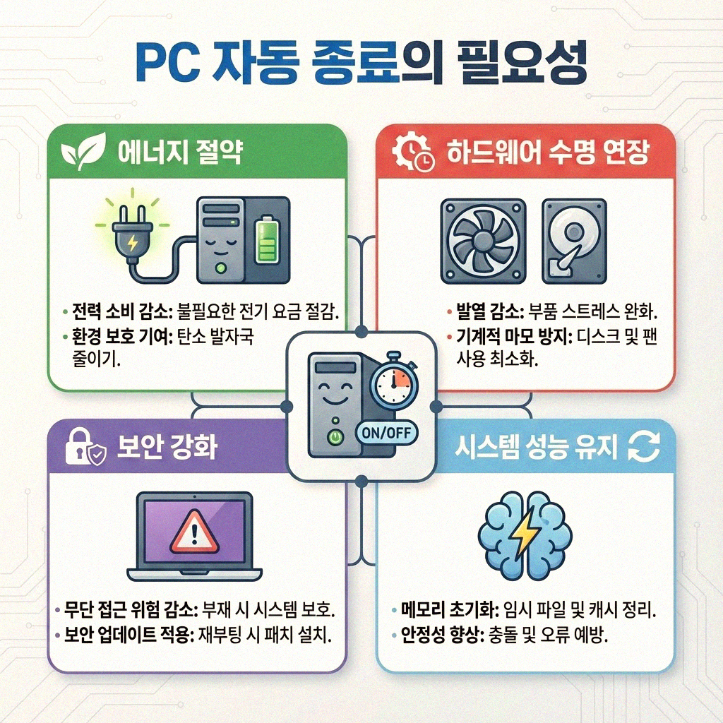 VBScript로 PC 자동 종료 예약, 이젠 어렵지 않아요