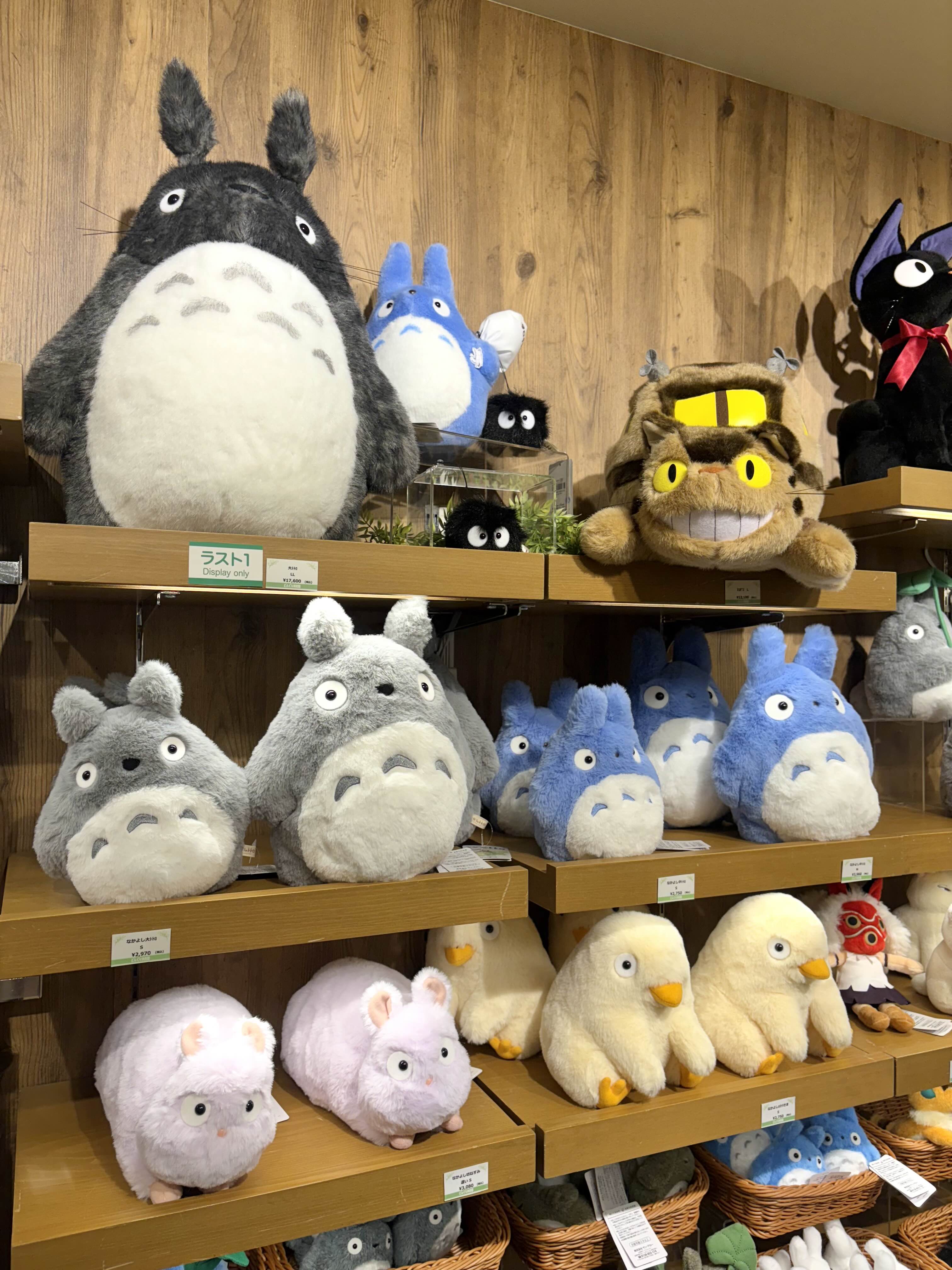 삿포로 파르코 지브리샵 토토로인형