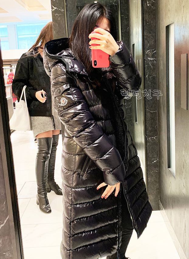 몽클레르 몽클레어 모카 여성패딩 롱