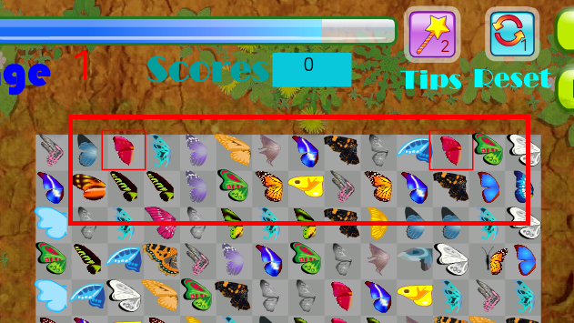 나비 짝 맞추기 게임 사이트