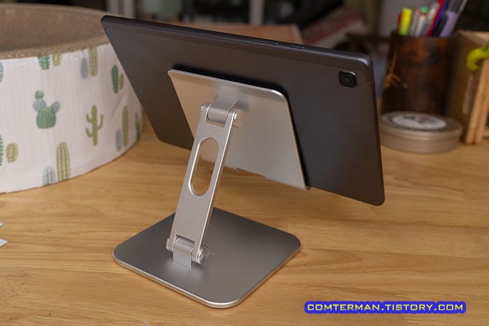 갤럭시탭 10.4 태블릿용 알루미늄 거치대