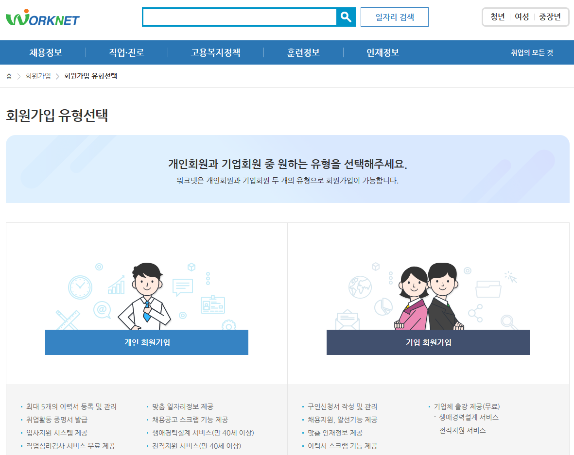 청년일자리 도약장려금 신청방법