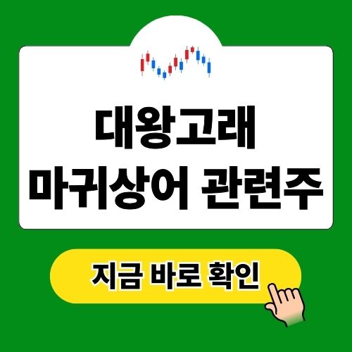 대왕고래 이어 마귀상어 관련주 정리