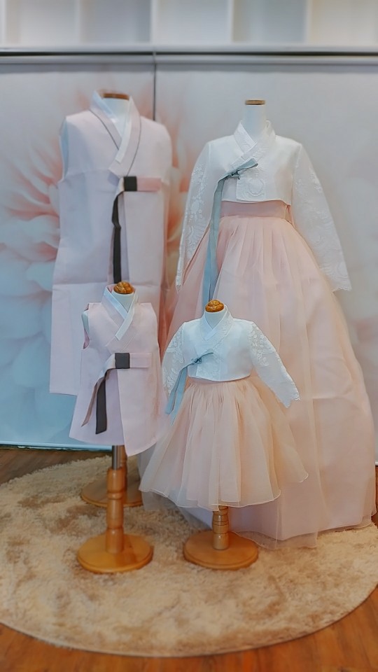 울산돌복대여 가족 돌잔치 한복 돌 대여 세트 3인