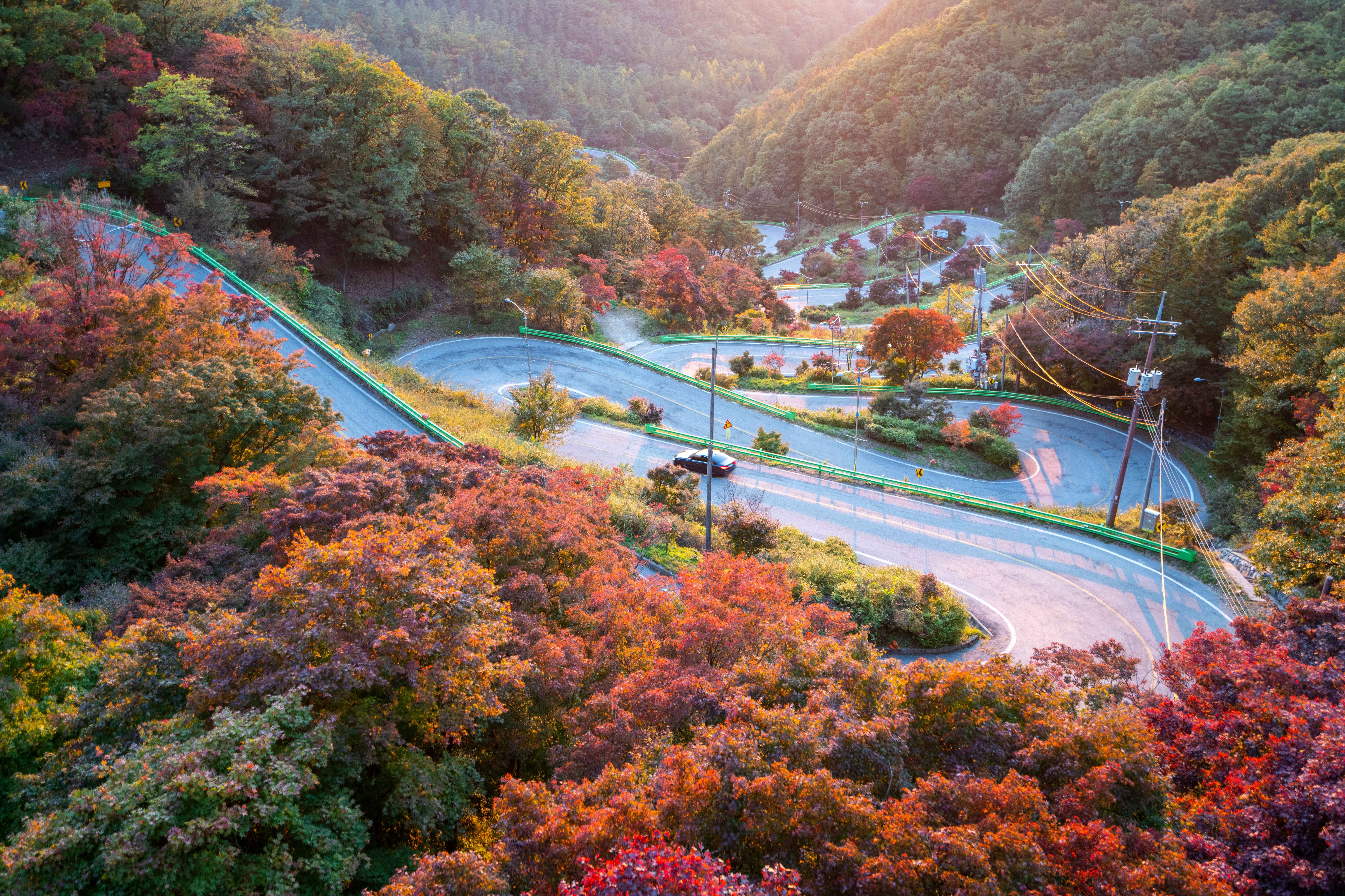 전국-단풍명소-보은-말티재-전망대