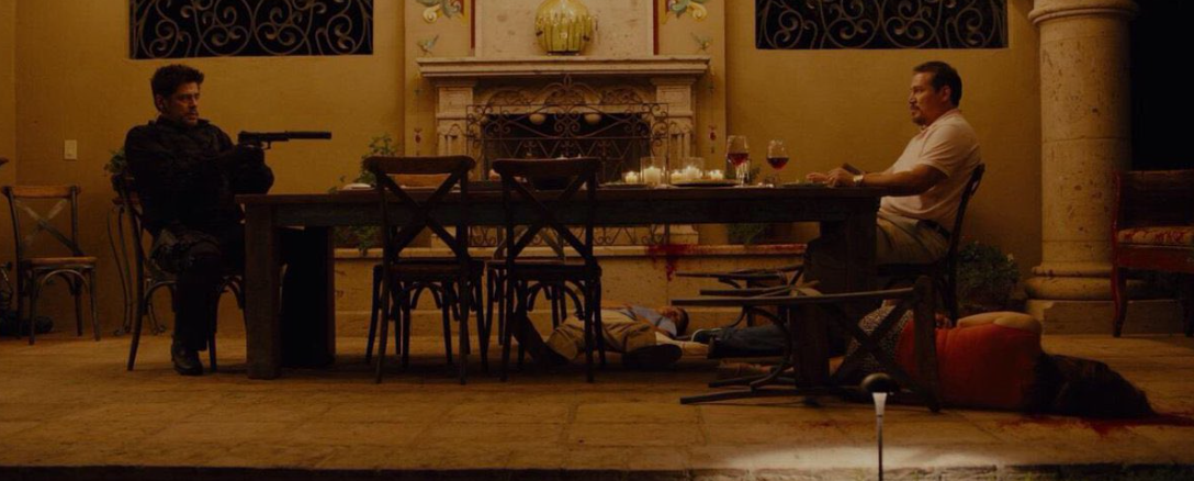 시카리오 영화 속 한 장면