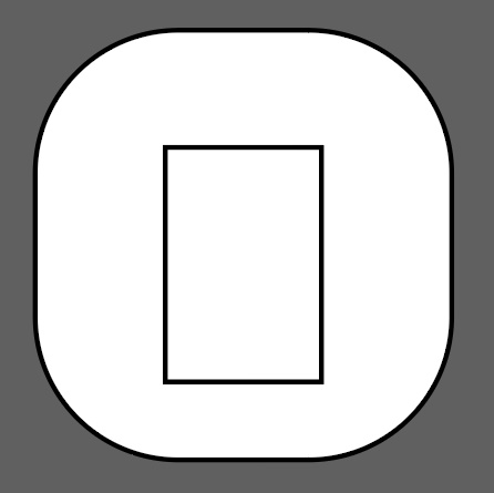 아이폰 말풍선 기본형