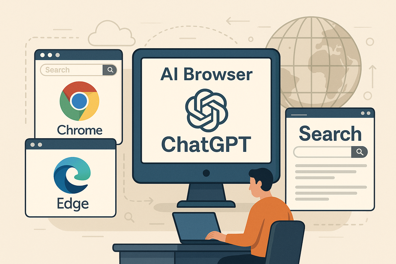 오픈AI의 AI 브라우저 아틀라스 검색의 혁명을 가져올까?