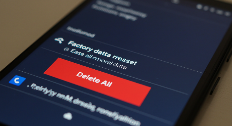 Android 스마트폰 초기화