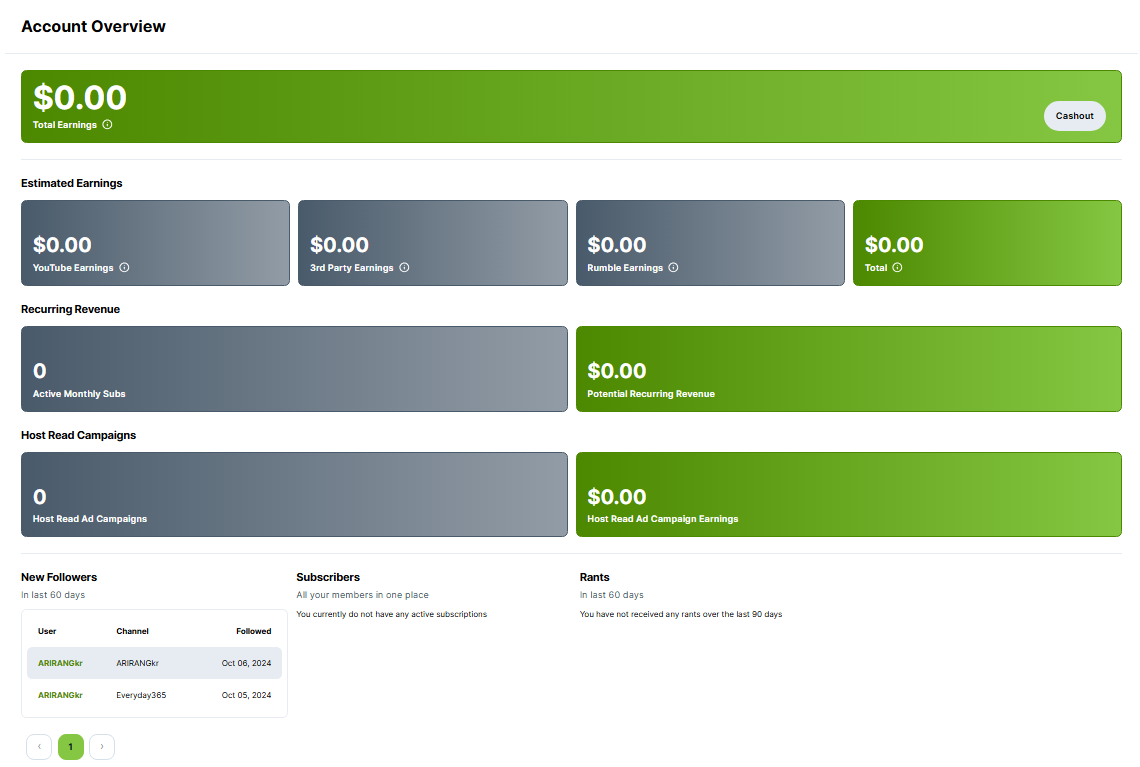 동영상 수익 플랫폼 럼블 Rumble