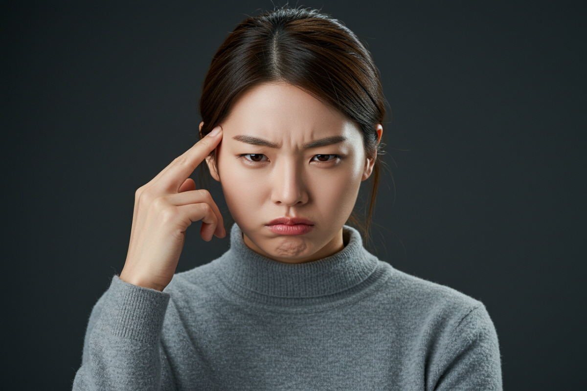 머리가 찌릿찌릿 아파요