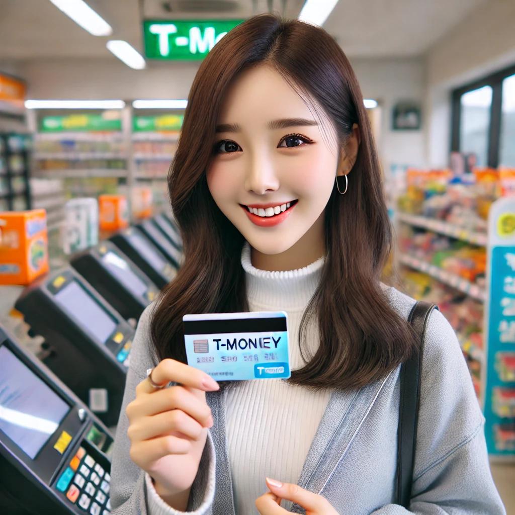 편의점 티머니교통카드 구입