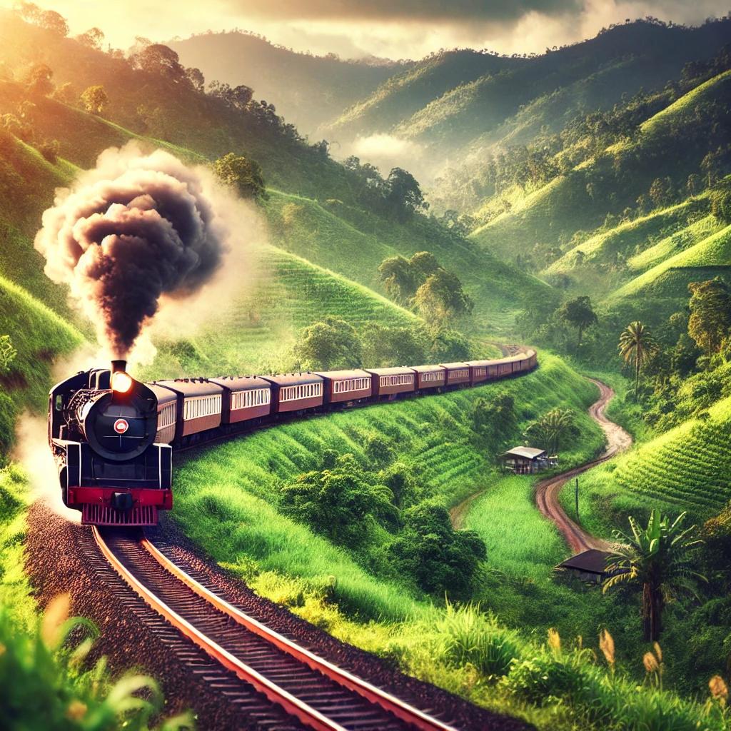 칙칙폭폭 기차 여행을 떠나요