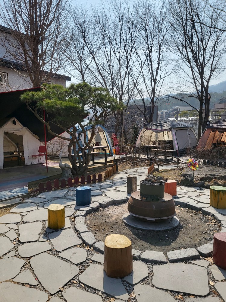 캠핑 식당