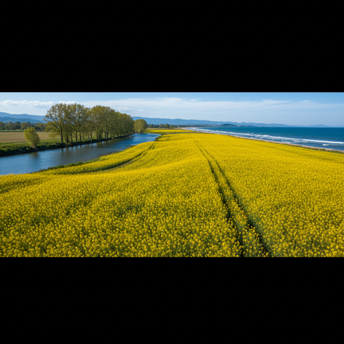 숨겨진 국내 유채꽃 명소&amp;#44; 여기도 가봐요!