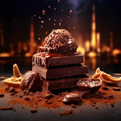 두바이 명물 픽스초콜릿 맛과 향의 비밀