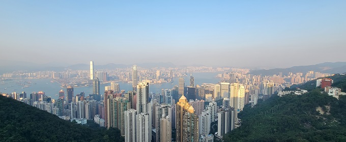 빅토리아 피크 낮