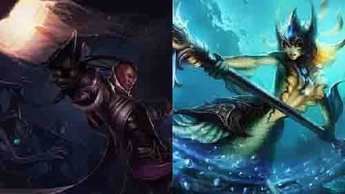 루시안과 나미의 이미지