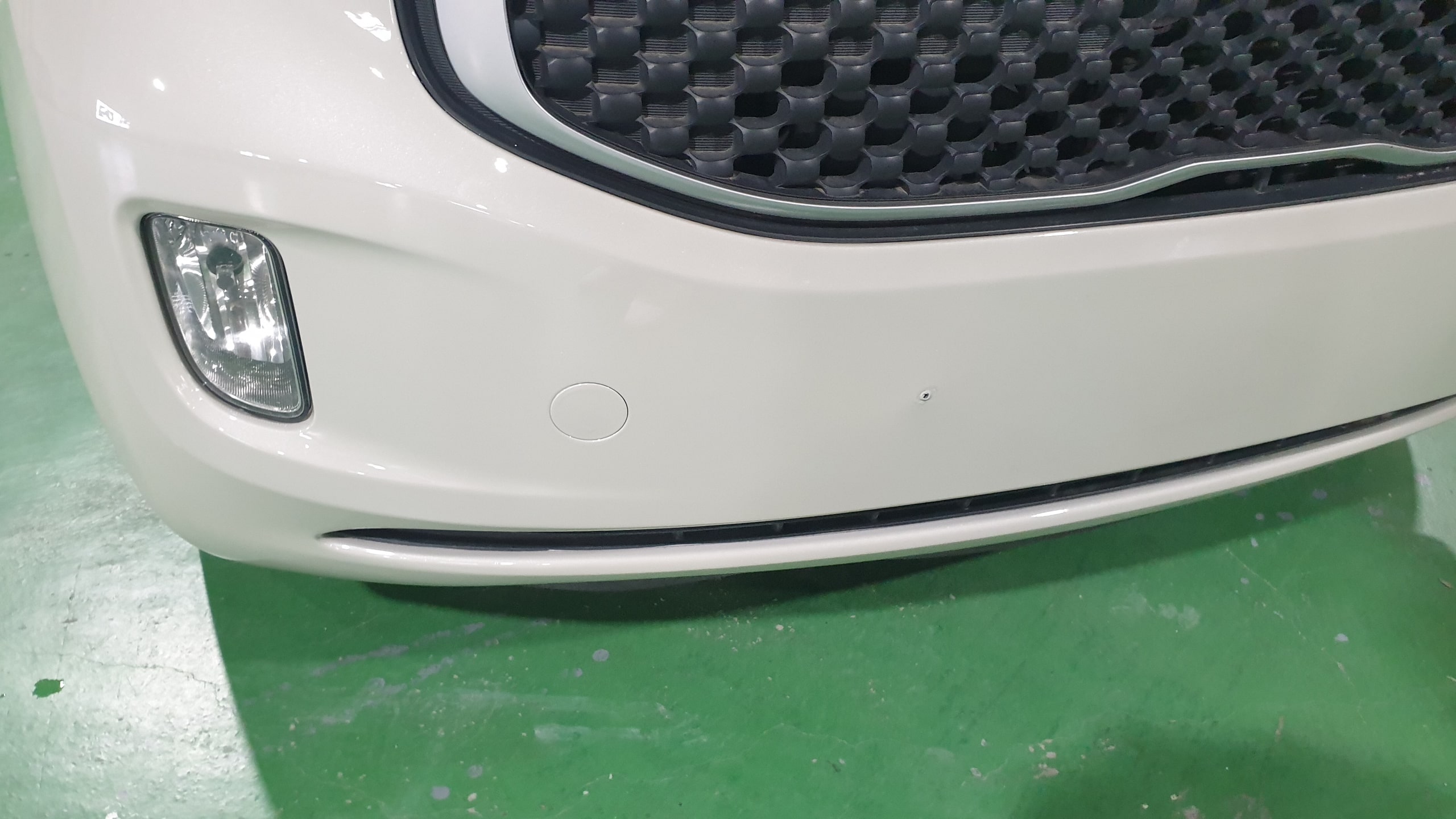 범퍼 스크패치 복원 - 작업 완료