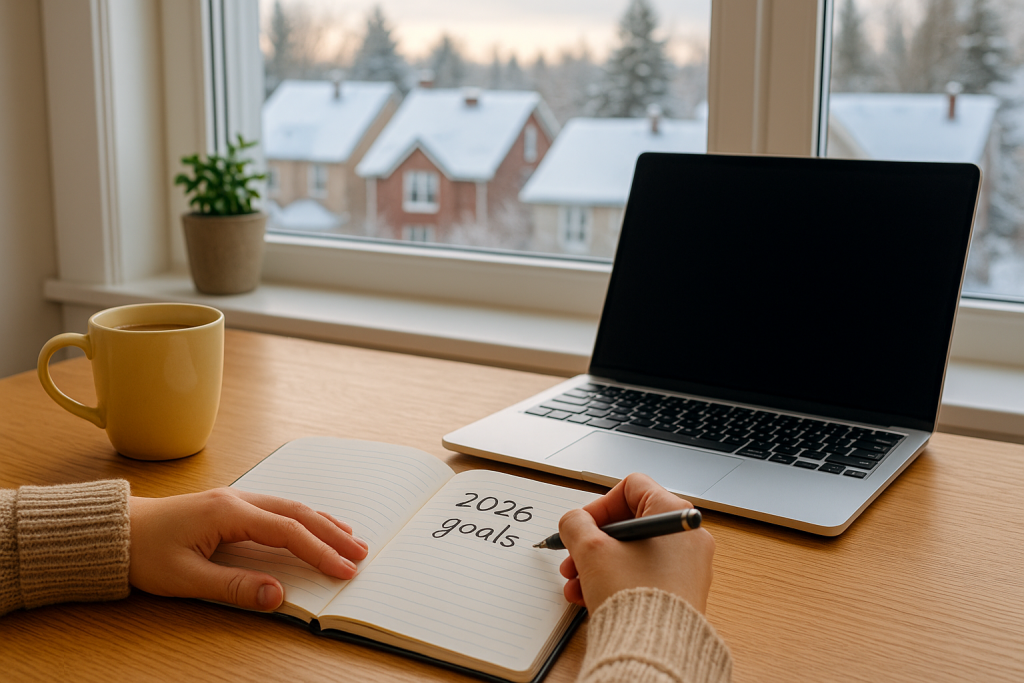 2026목표를 적는 사람