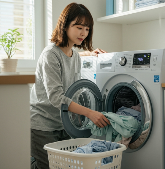 세탁기 돌리는 꿀타이밍