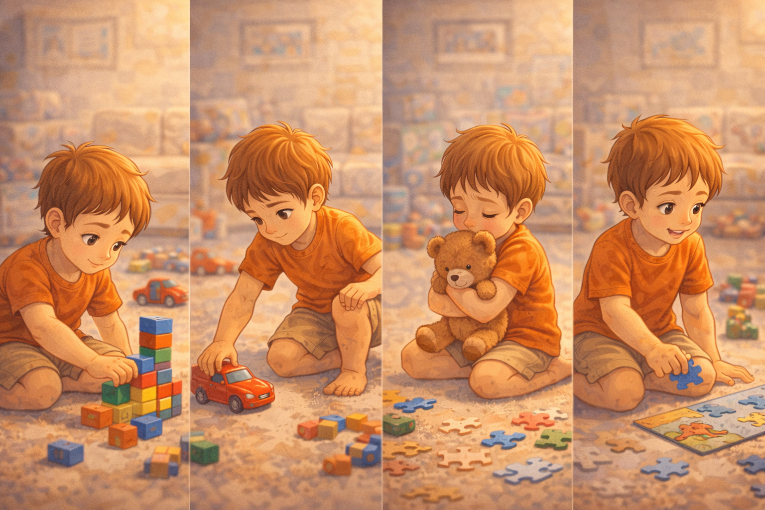 아이가 장난감을 자꾸 바꾸고 집중을 못 할 때! 집중력의 문제일까