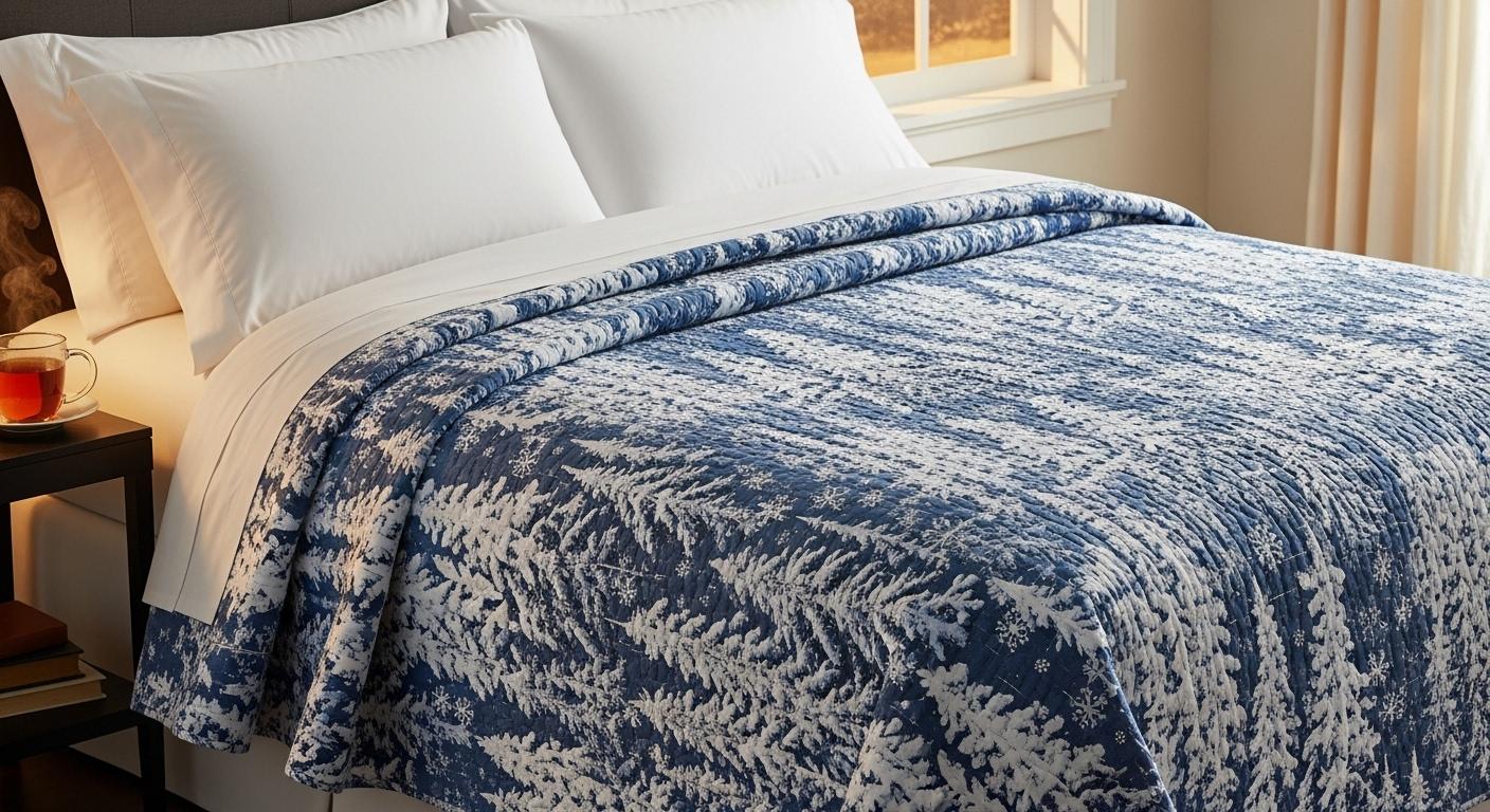 겨울 이불 모달 100