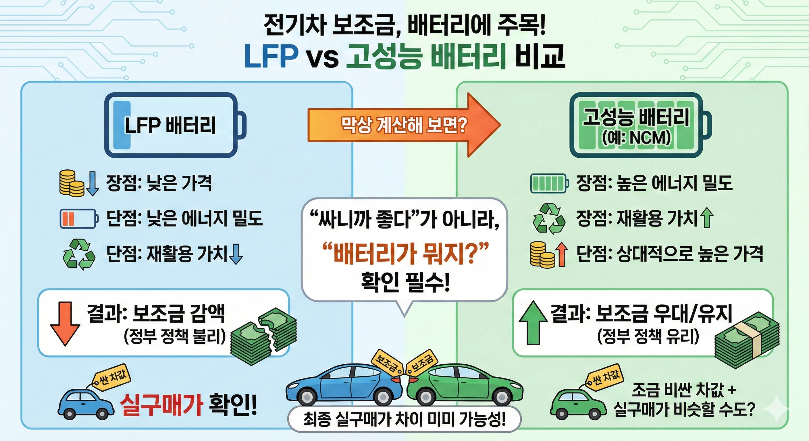 전기차 보조금 배터리에 주목