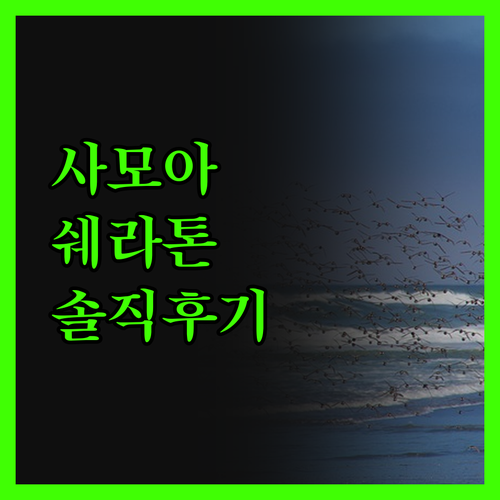 사모아 쉐라톤 호텔, 솔직 후기! 완