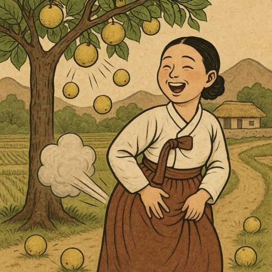 유기장수와-비단장수와-배따기-내기를-한-며느리