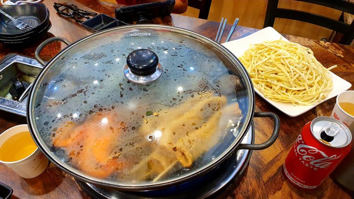 조개-칼국수
