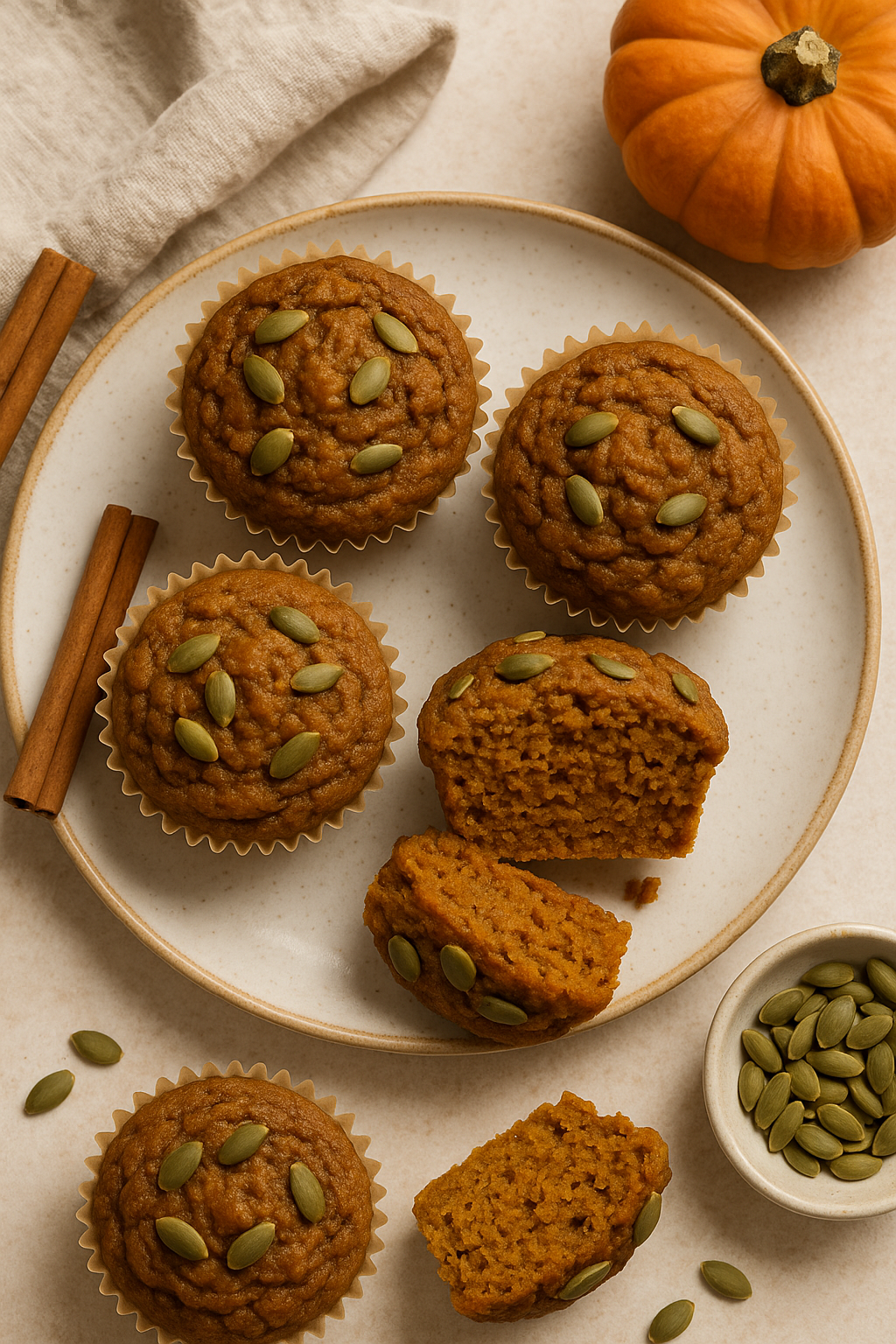 비건 호박 머핀