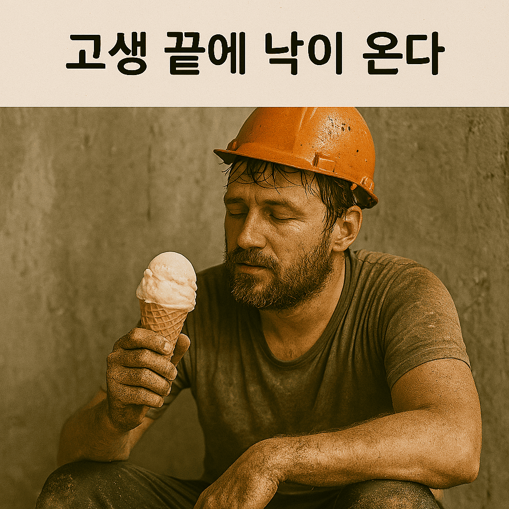고생 끝에 낙이 온다