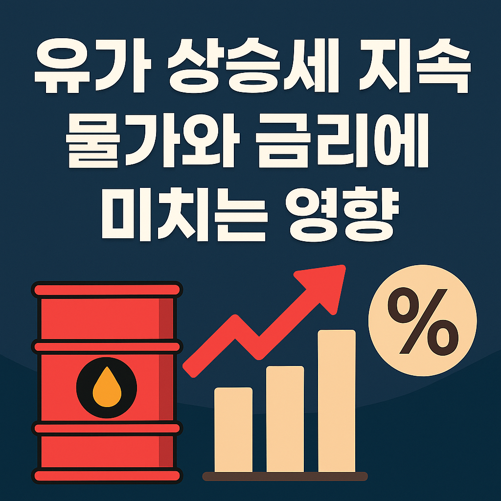 유가 상승세 지속 – 물가와 금리에 미치는 영향
