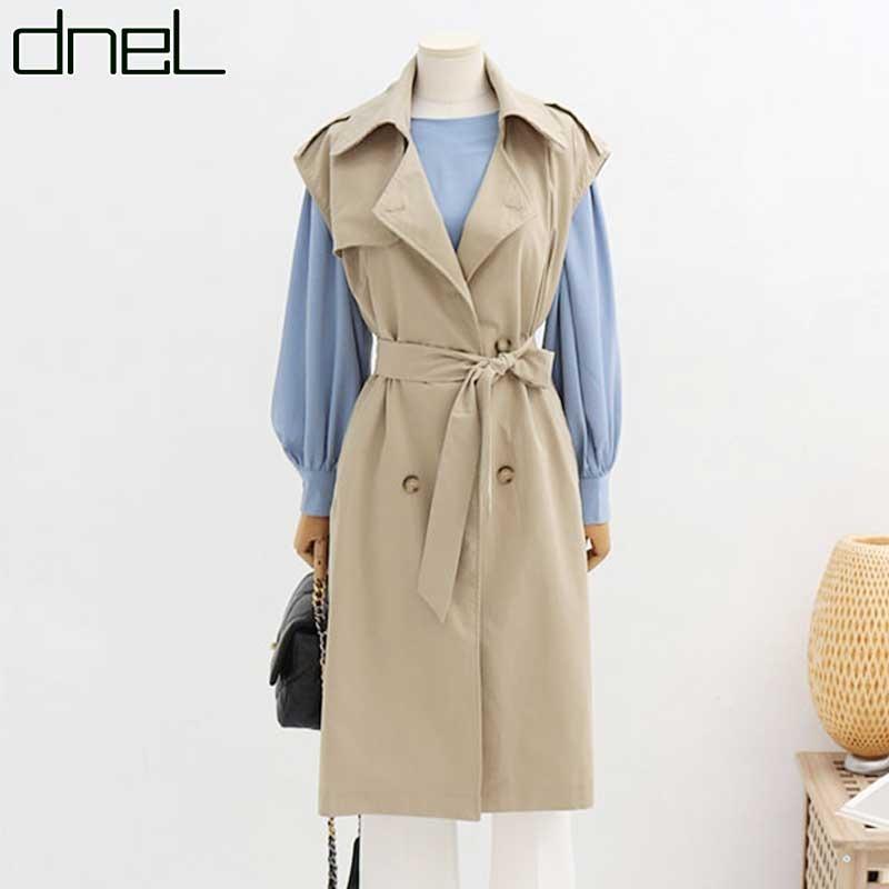 드넬 트렌치벨트조끼원피스 DWJ21293A