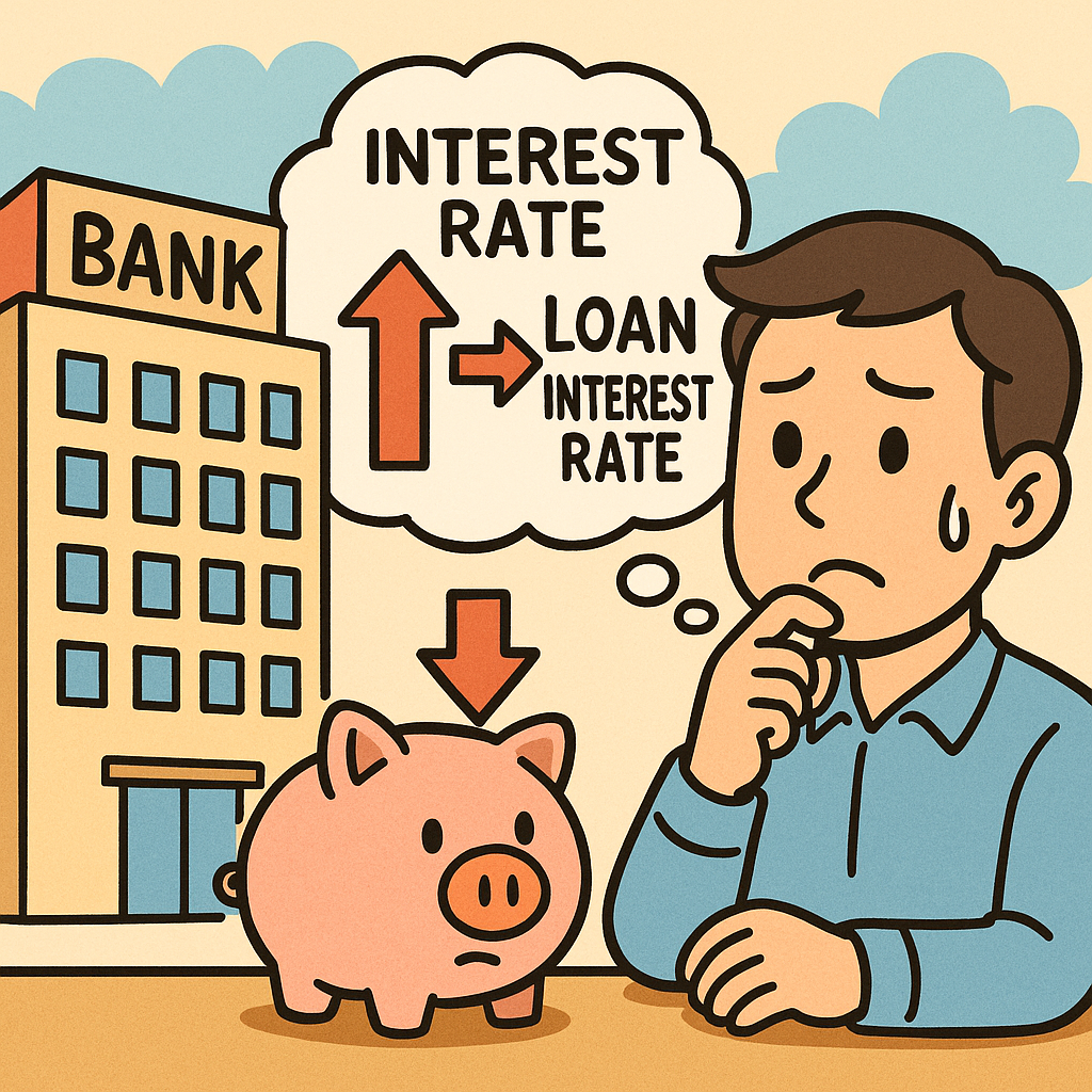 왜 금리가 오르면 대출이자도 오를까?