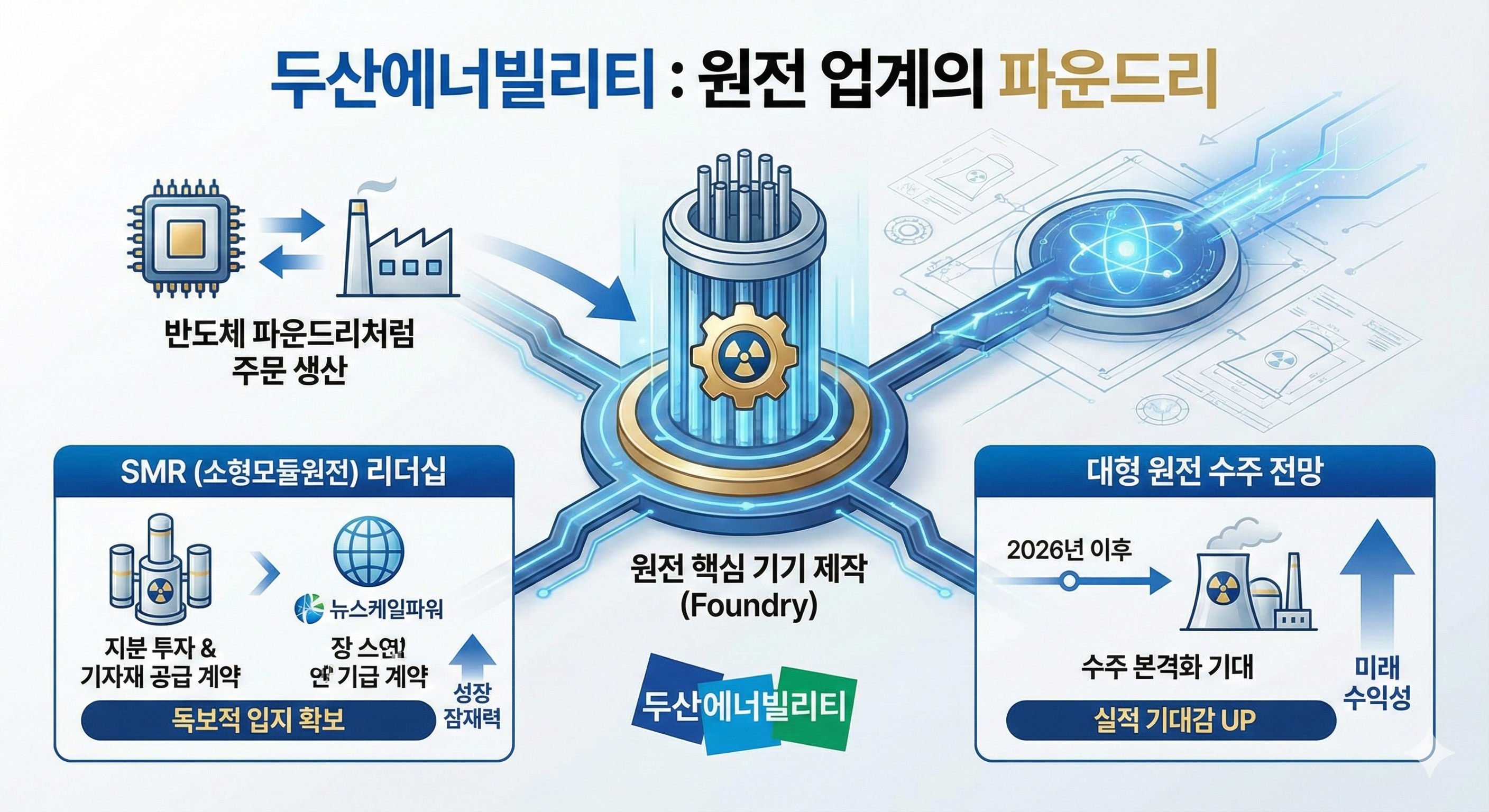 두산에너빌리티: 원전 업계의 파운드리